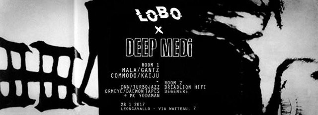 DEEP MEDì è un party che si propone di celebrare un movimento, una cultura e i 10 anni di DEEP MEDi Musik. Il 28 gennaio al Leoncavallo a Milano.